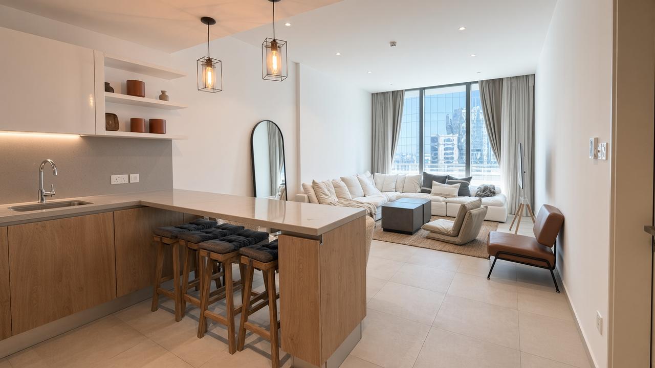 1-Bedroom Apartment with Dual Bathrooms