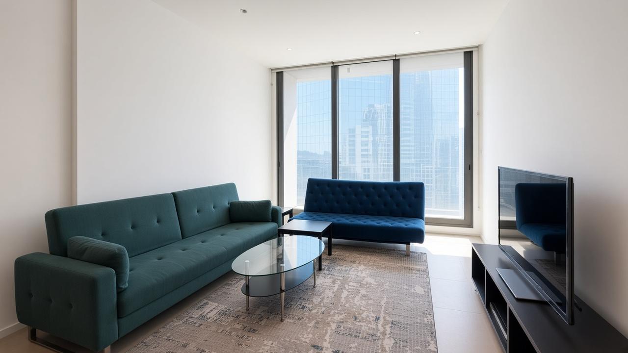 One-Bedroom Apartment with Balcony and Water View
