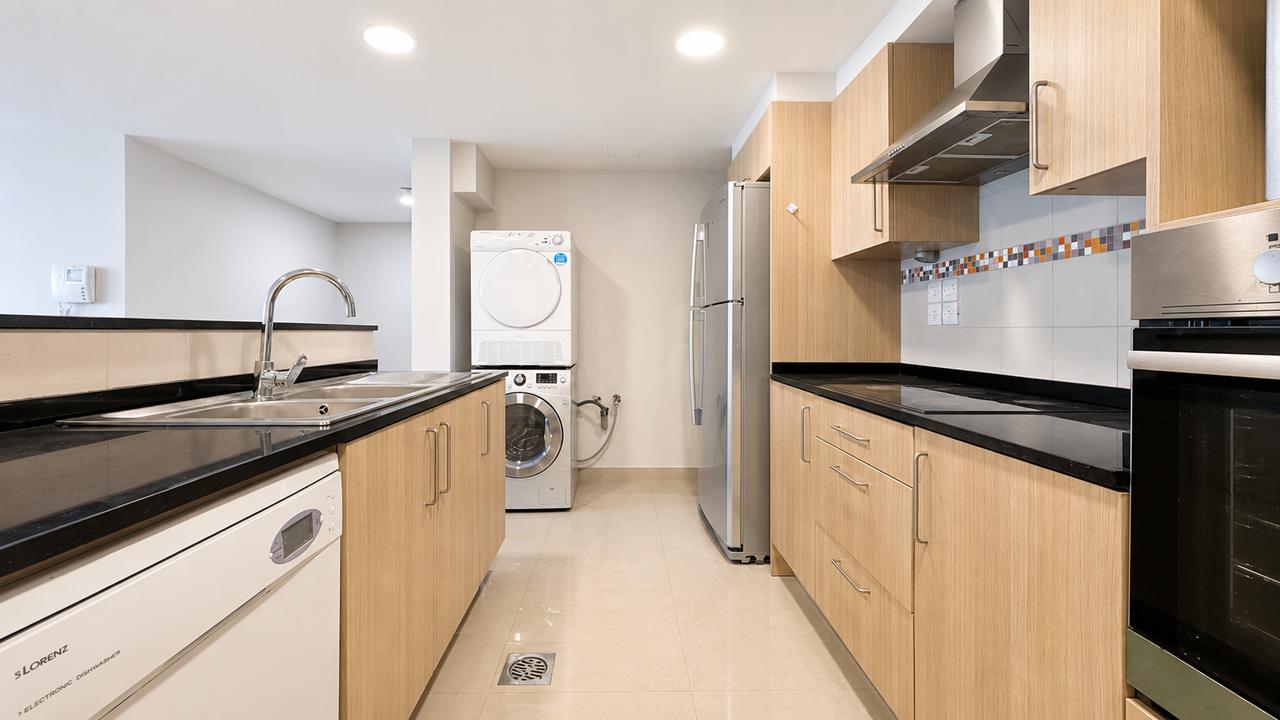 Two-Bedroom Apartment with Private Garden and Pool
