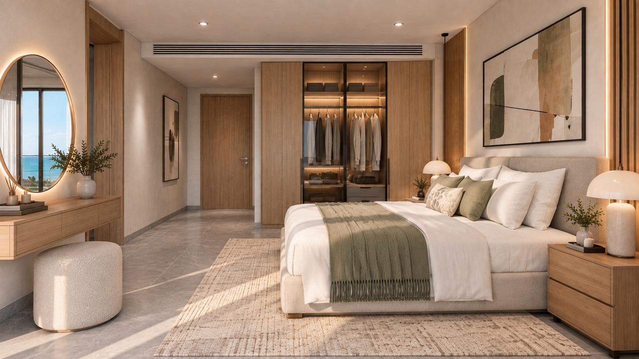 1-Bedroom Apartment with Dual Bathrooms