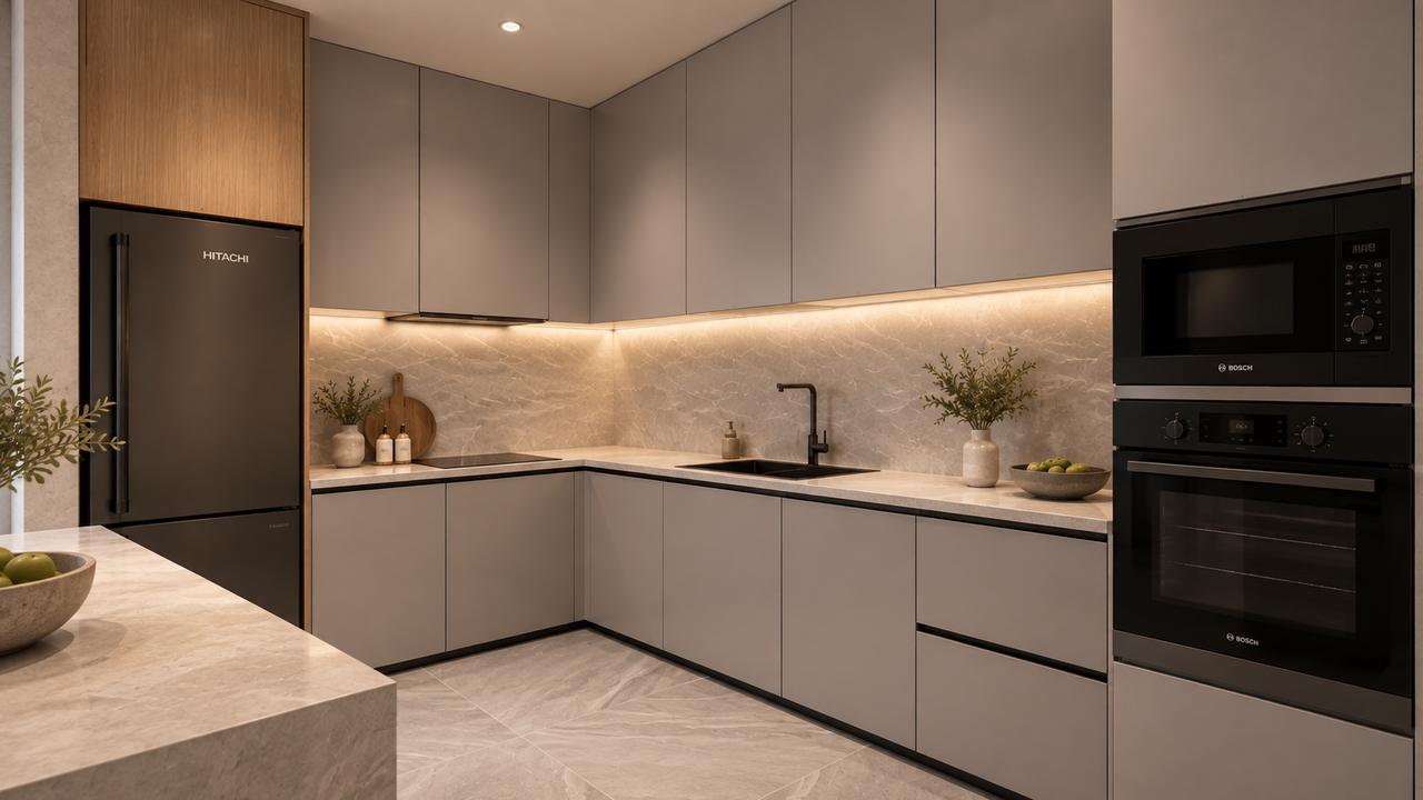 1-Bedroom Apartment with Dual Bathrooms