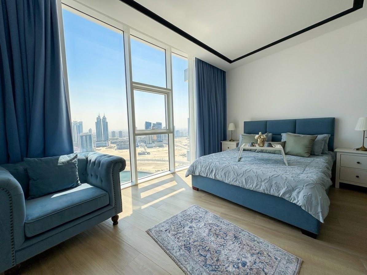 Two-Bedroom Apartment with Water View and Balcony