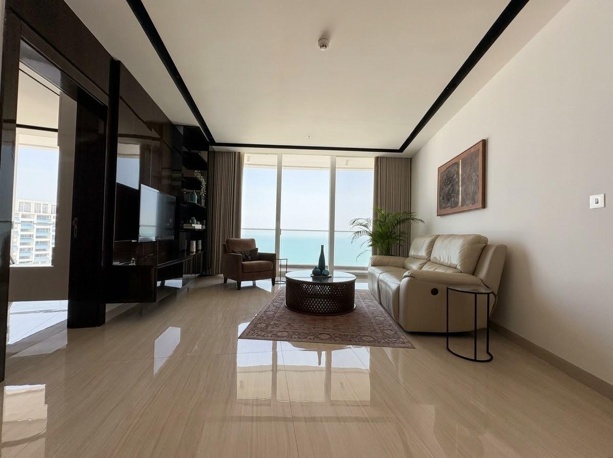 Three-Bedroom Apartment with Water Views