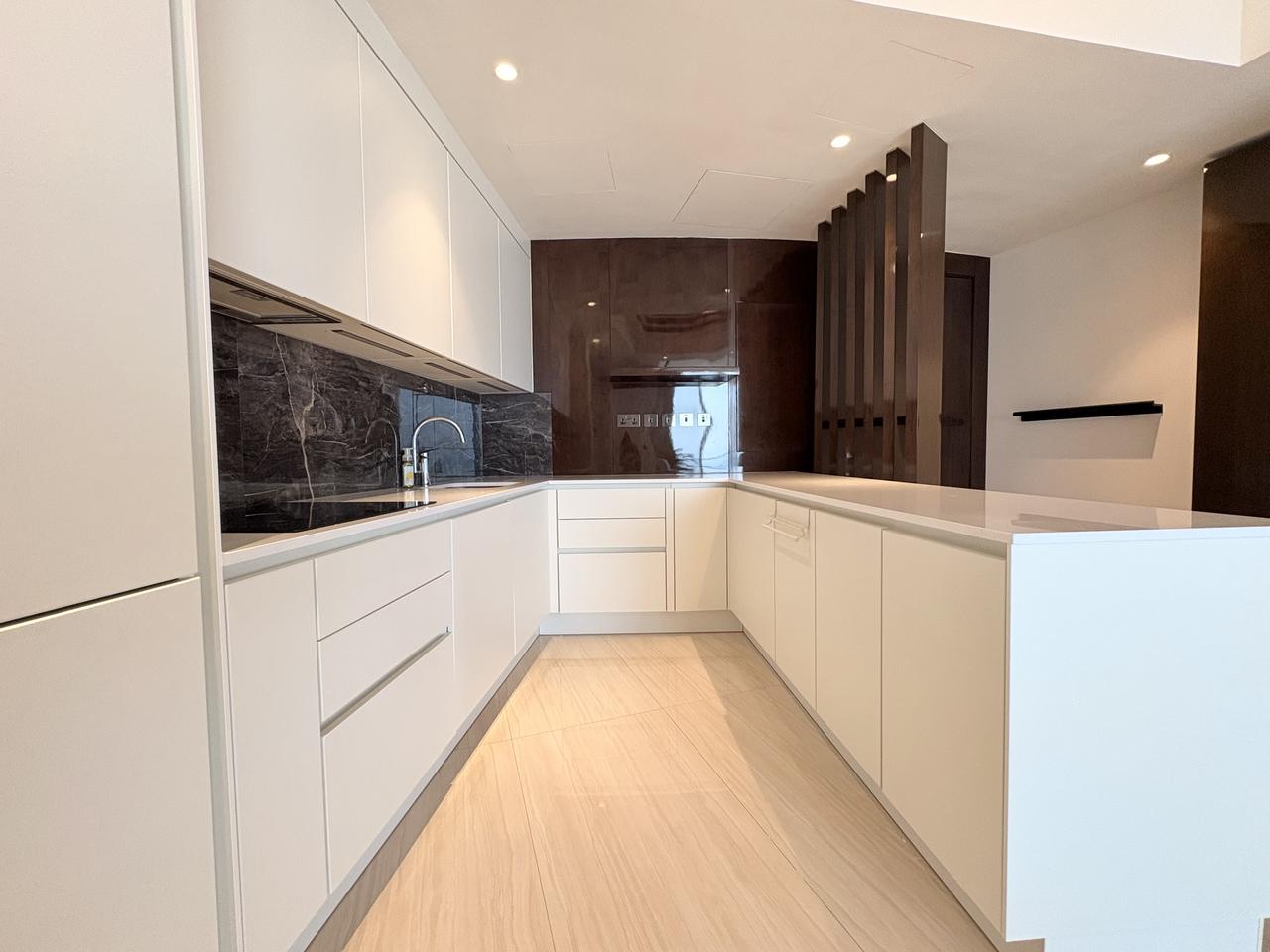 Three-Bedroom Apartment with Water Views