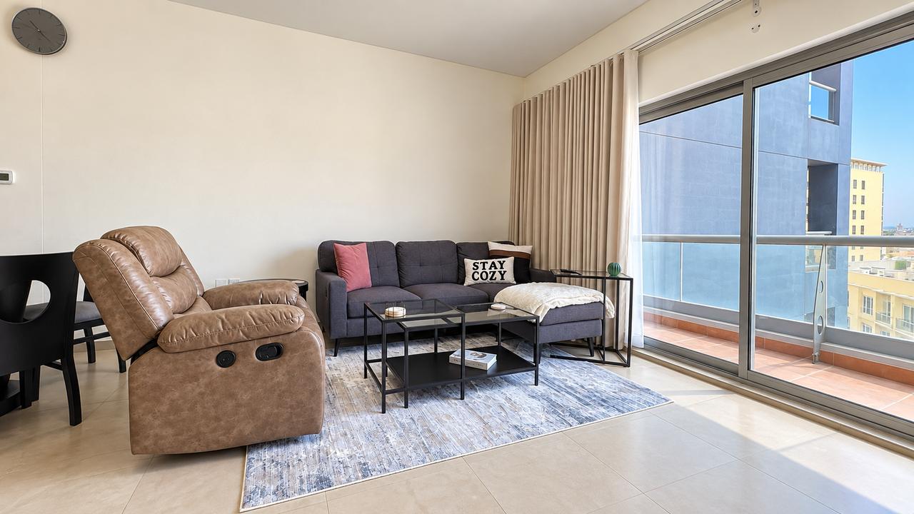 One Bedroom Apartment with Two Bathrooms