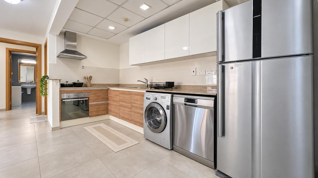 One Bedroom Apartment with Two Bathrooms