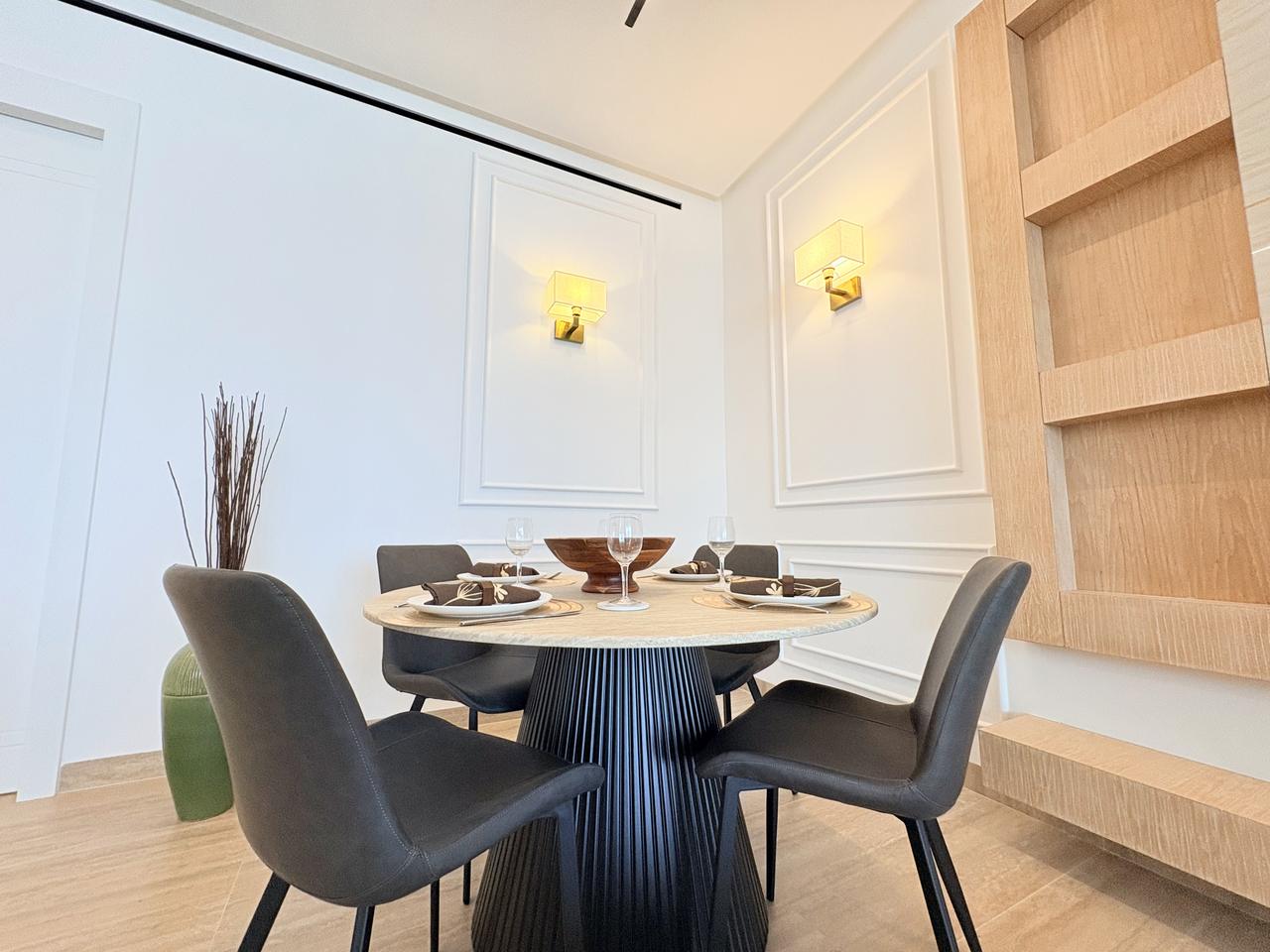 One Bedroom Apartment with Two Bathrooms