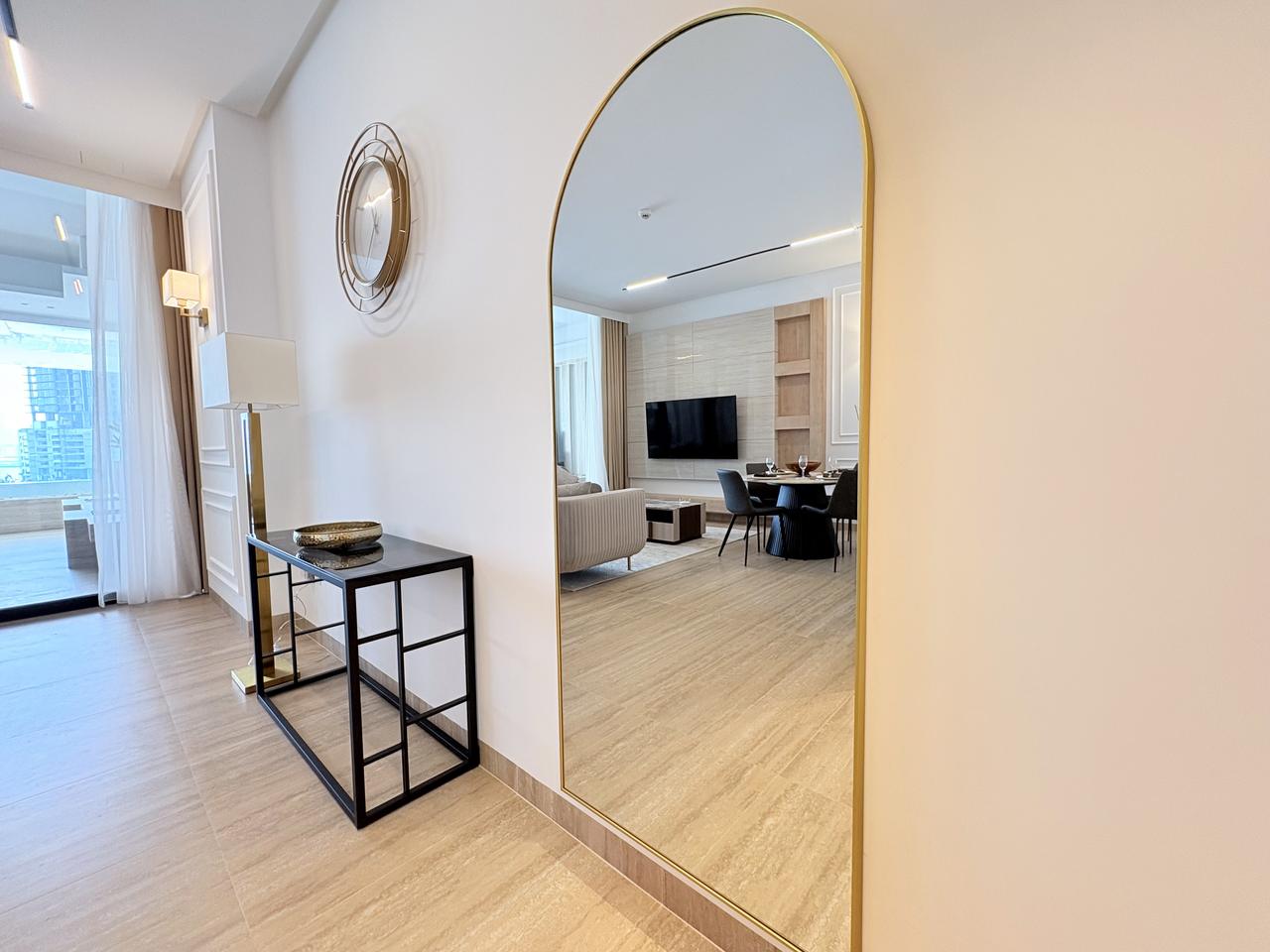 One Bedroom Apartment with Two Bathrooms