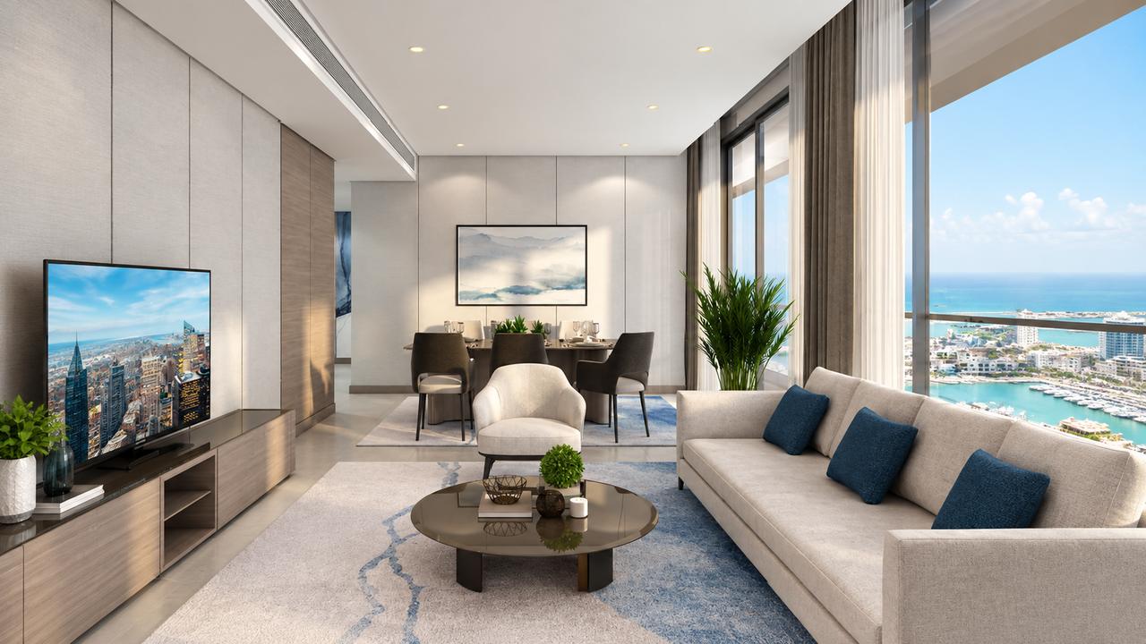 Two-Bedroom Apartment with Pool and Gym