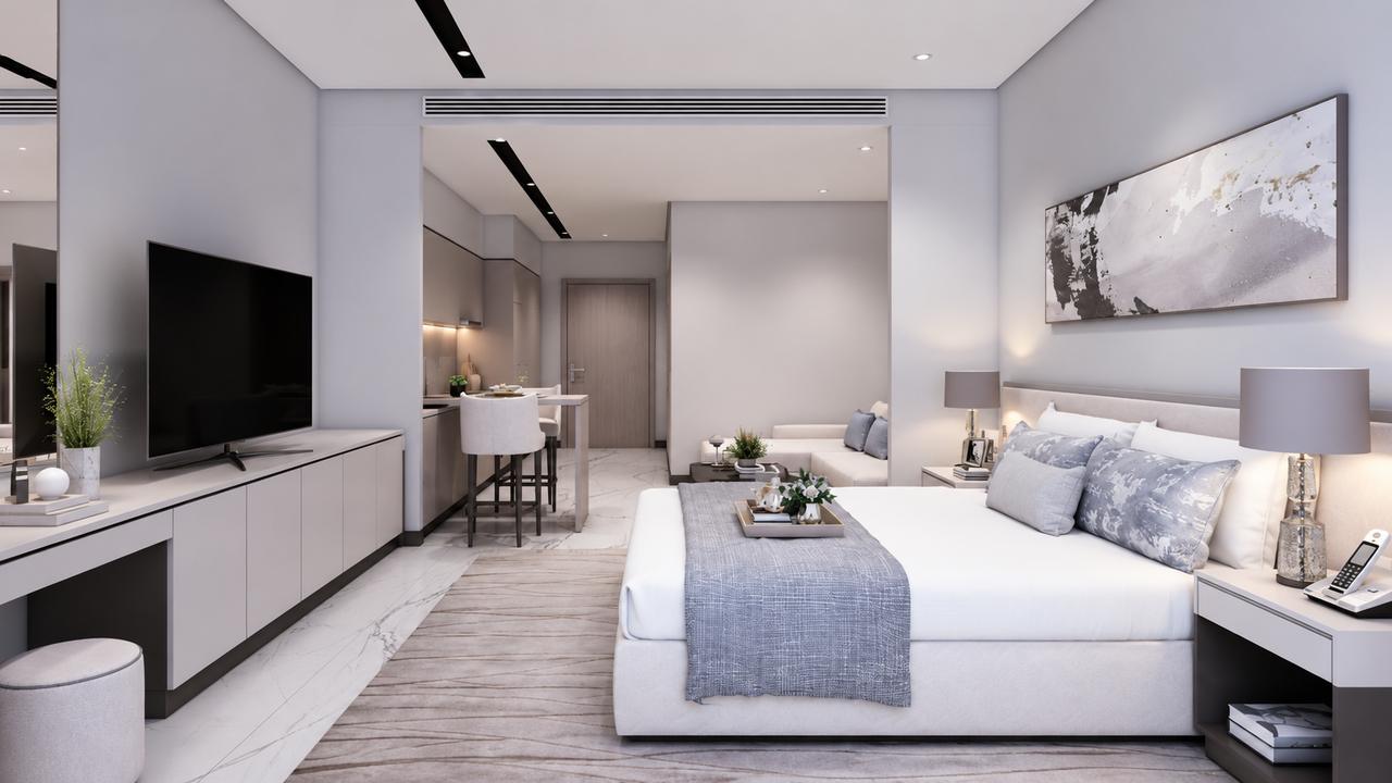Two-Bedroom Apartment with Pool and Gym