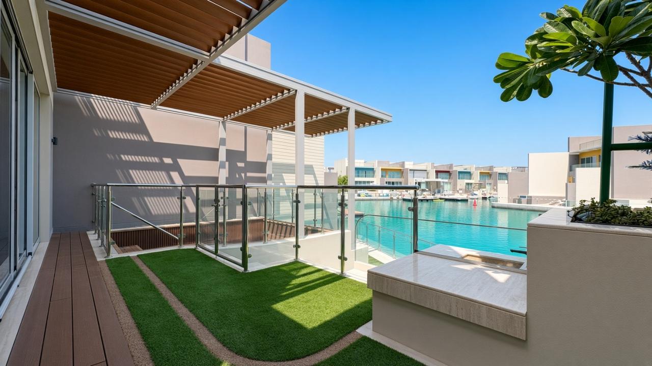 Four-Bedroom Villa with Water Views