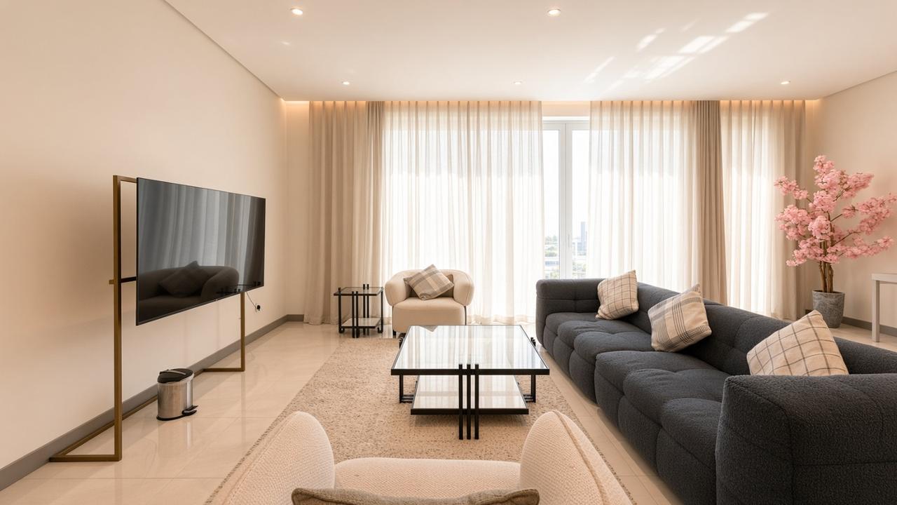 Three-Bedroom Villa with Water Views and Pool