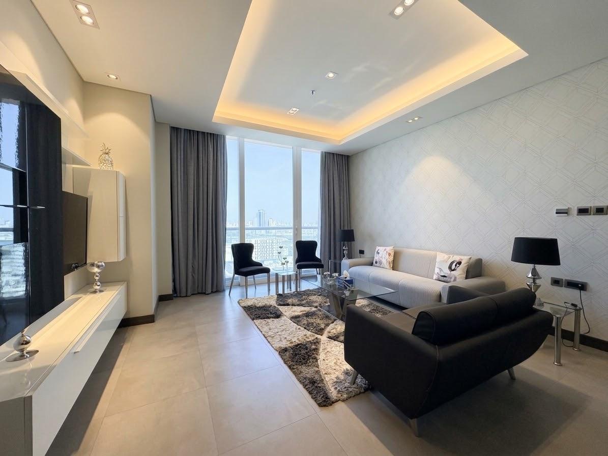 Two Bedroom Apartment with Study and Water Views