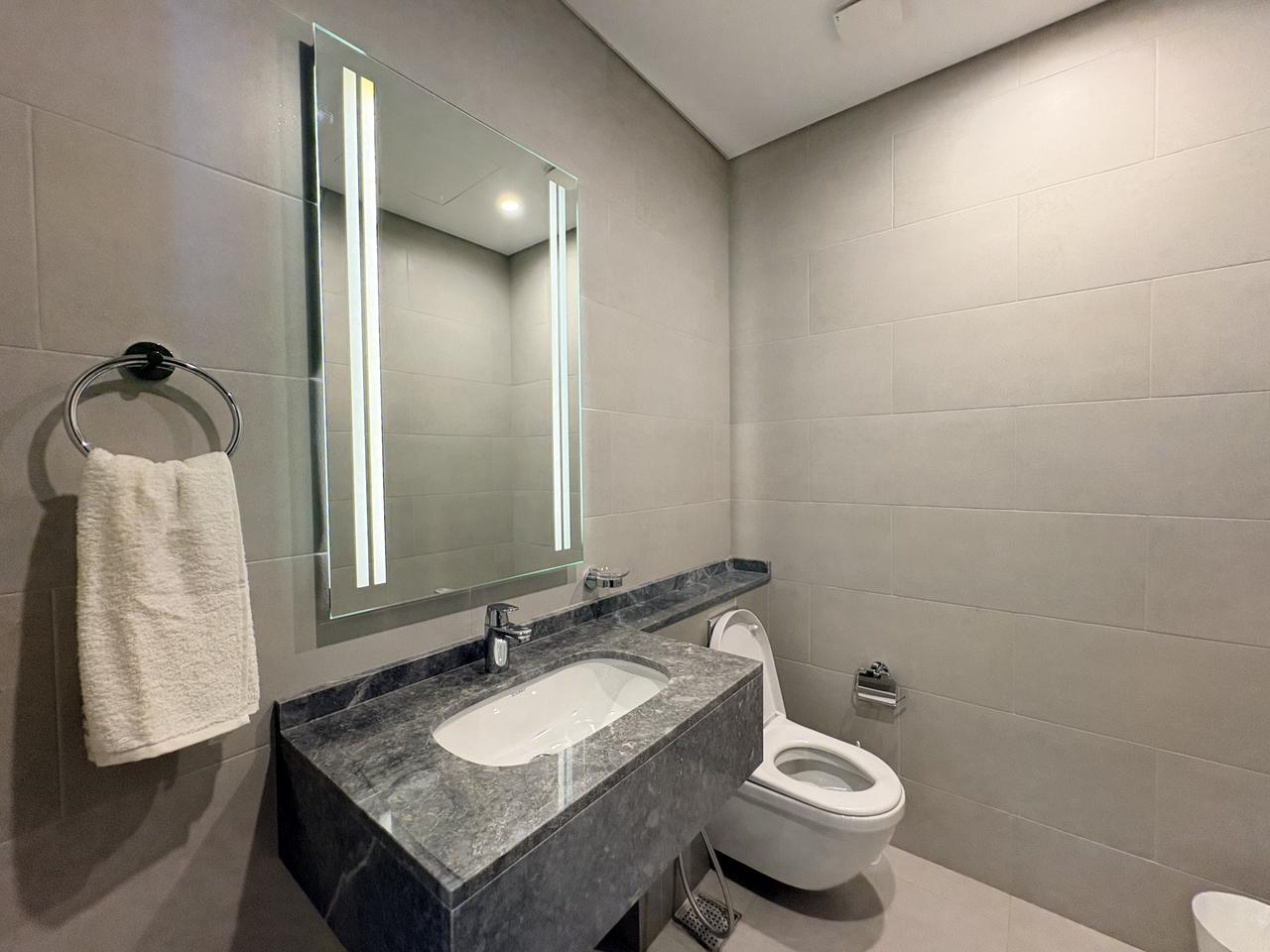 Two Bedroom Apartment with Study and Water Views
