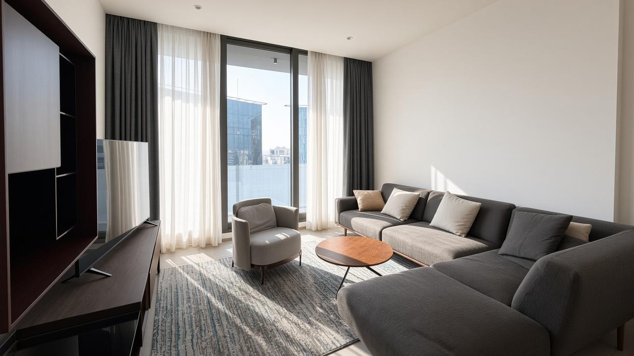 One-Bedroom Apartment, 89 sqm, Two Bathrooms