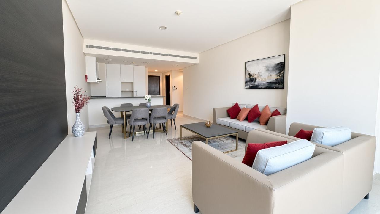 Two-Bedroom Apartment with Water Views