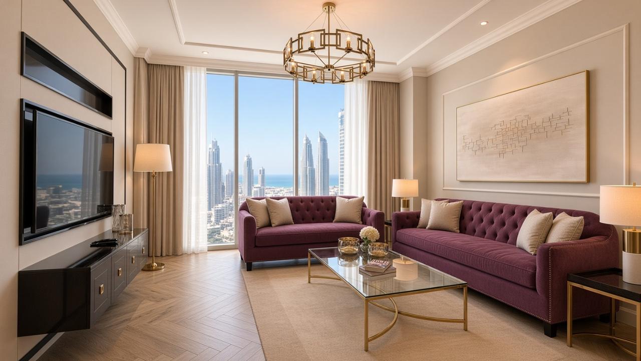 One-Bedroom Apartment with Dual Bathrooms