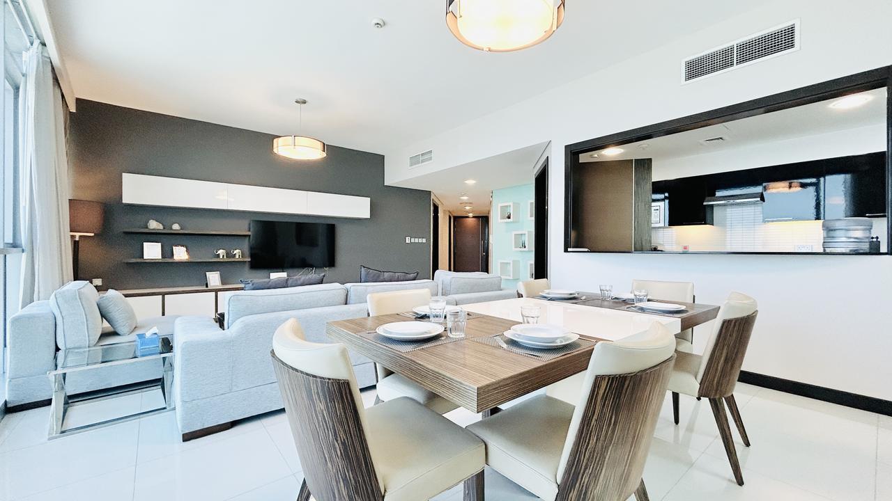 Two-Bedroom Apartment with Four Bathrooms