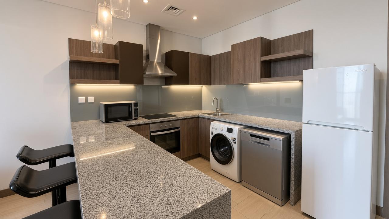 1 Bedroom Apartment with Water Views and Pool