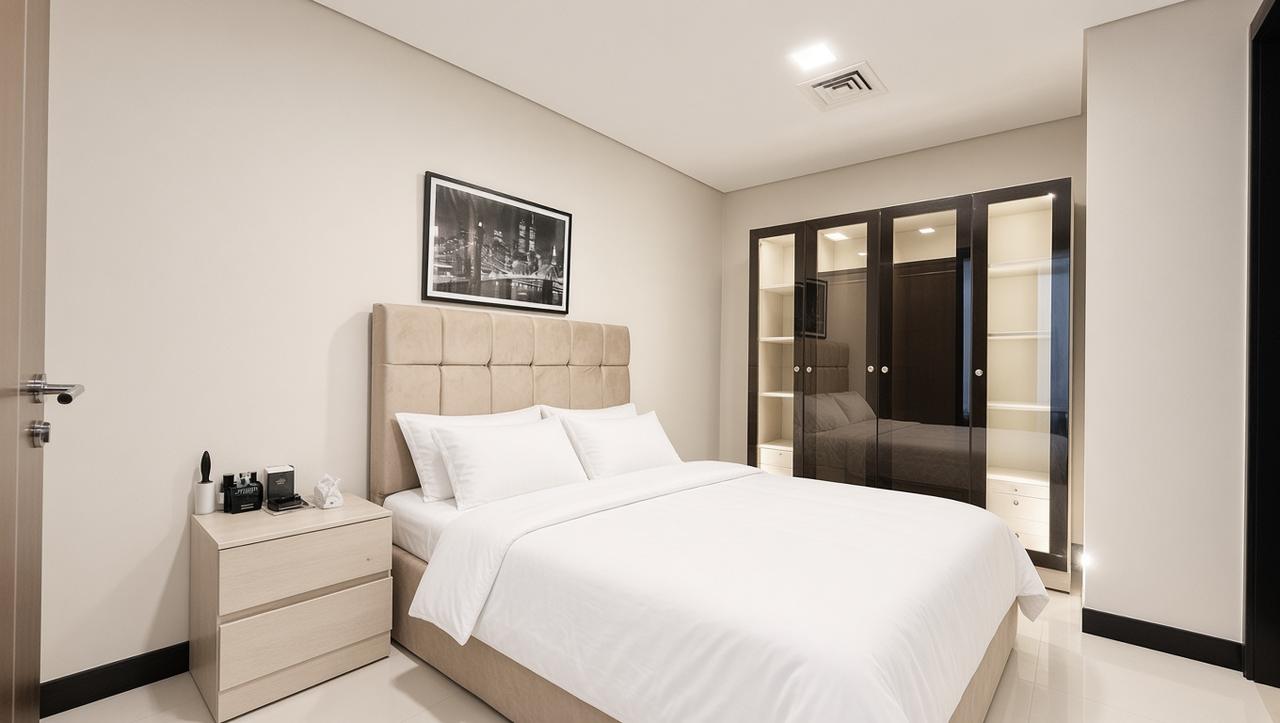 Two-Bedroom Apartment with Pool and Gym