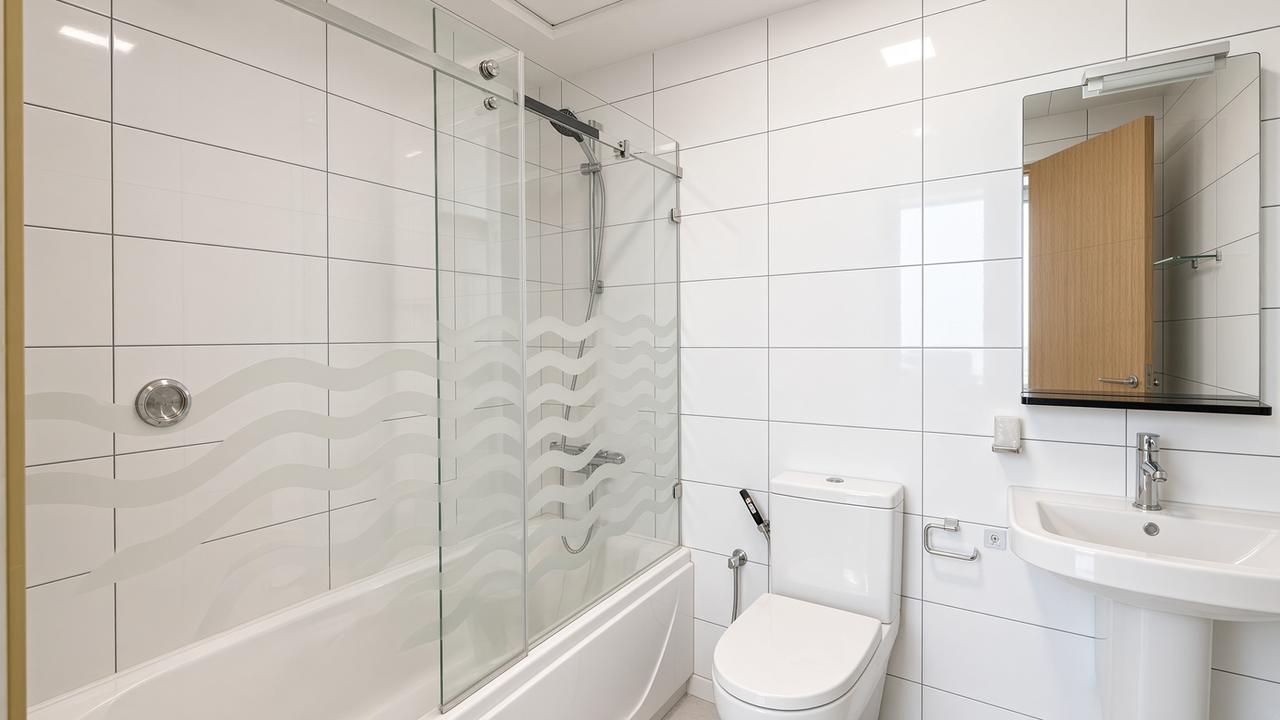 One-Bedroom Apartment with Water Views and Gym