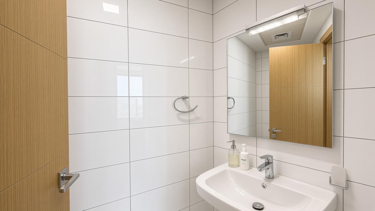 One-Bedroom Apartment with Water Views and Gym