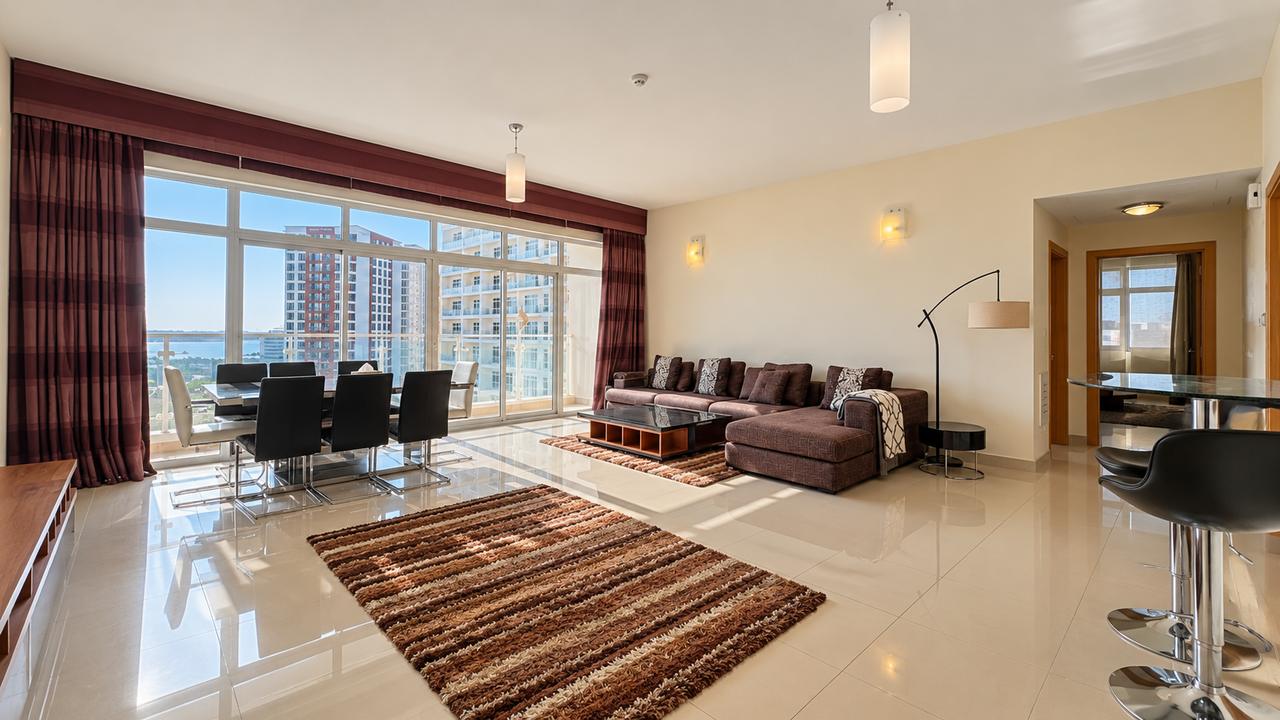 Two-Bedroom Corner Apartment with Balcony