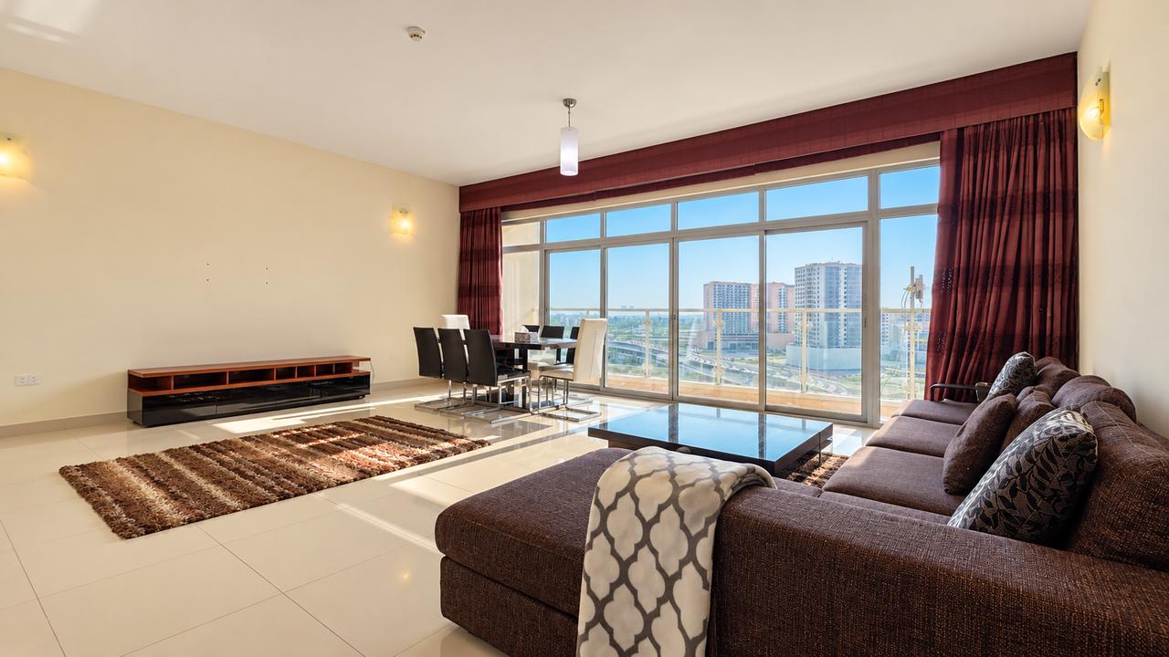 Two-Bedroom Corner Apartment with Balcony