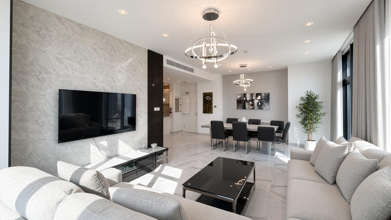 3 Bedroom Apartment with Pool and Gym Access
