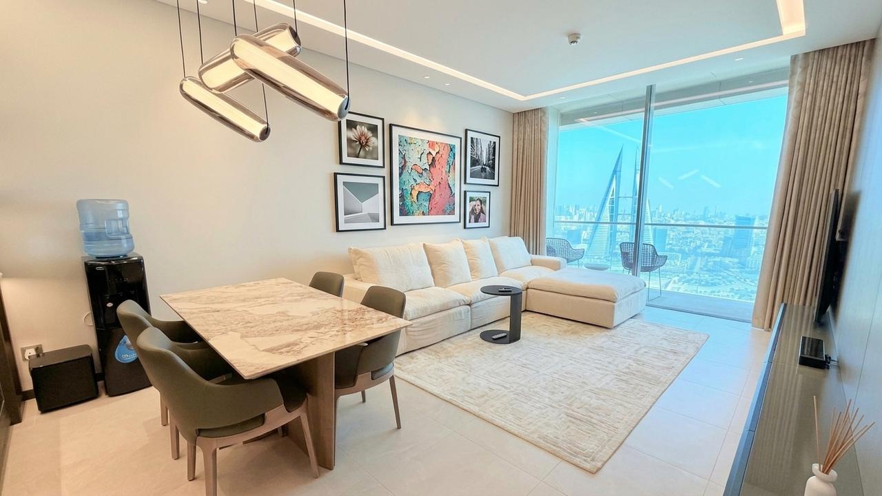 Two Bedroom Apartment with Three Bathrooms