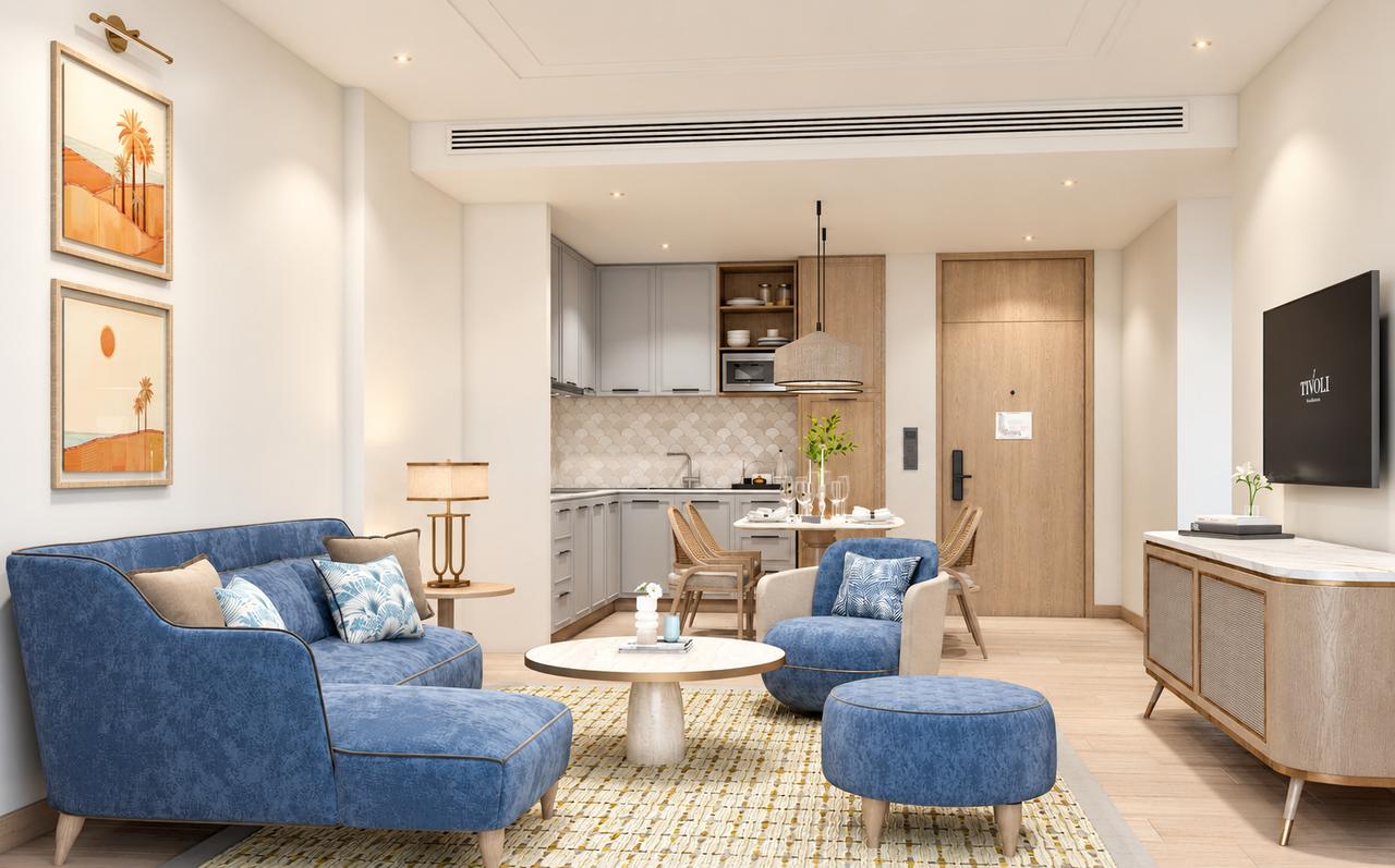 One-Bedroom Apartment, Fully Furnished, 37sqm