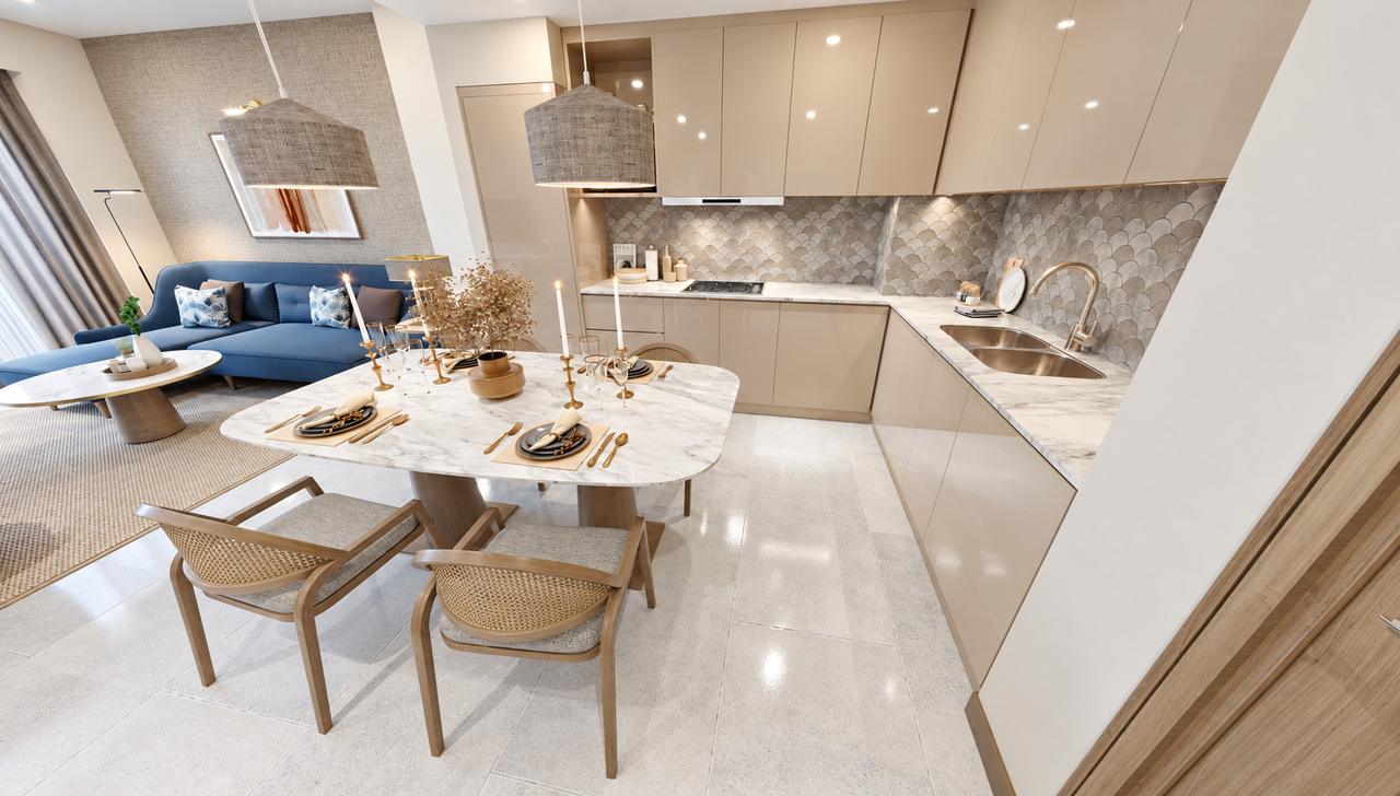 One-Bedroom Duplex with Private Patio