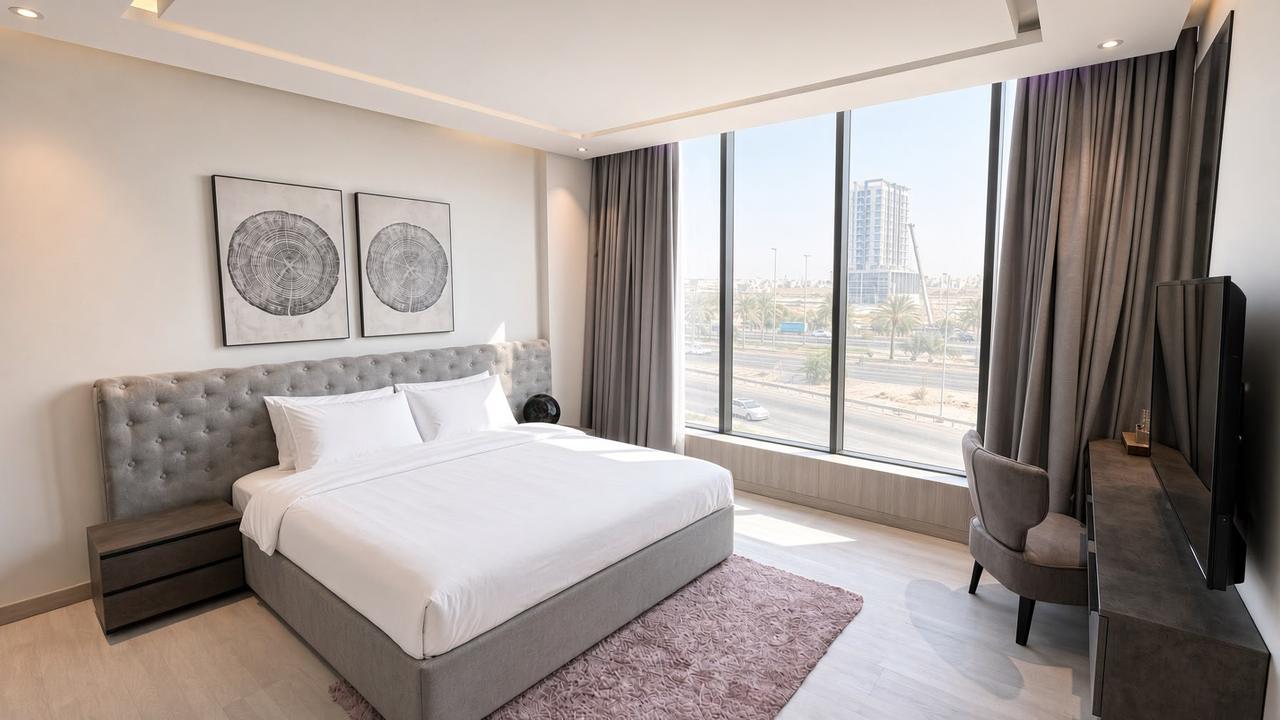 Two Bedroom Apartment with Three Bathrooms