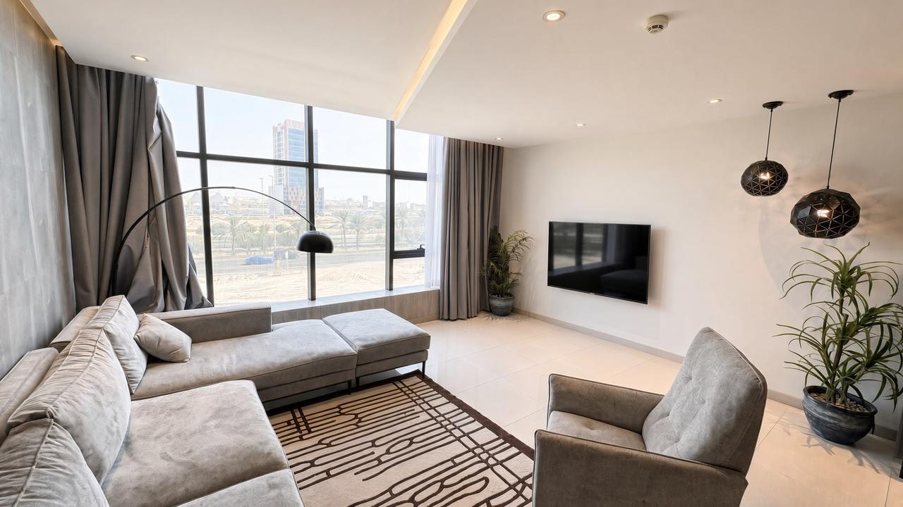 Two Bedroom Apartment with Three Bathrooms