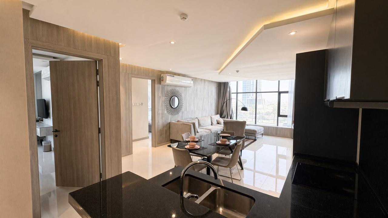 Two Bedroom Apartment with Three Bathrooms