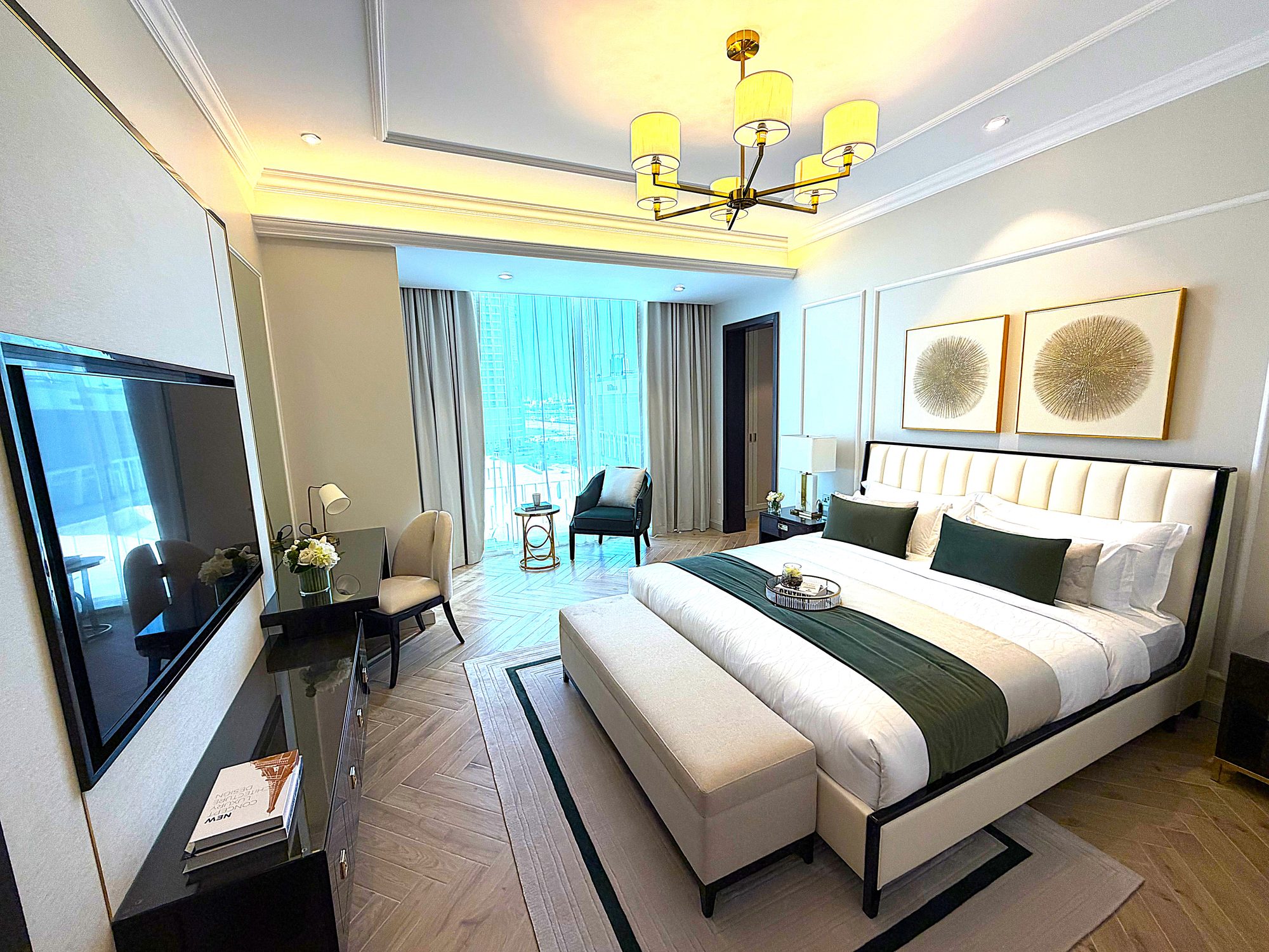 Two Bedroom Apartment with Three Bathrooms