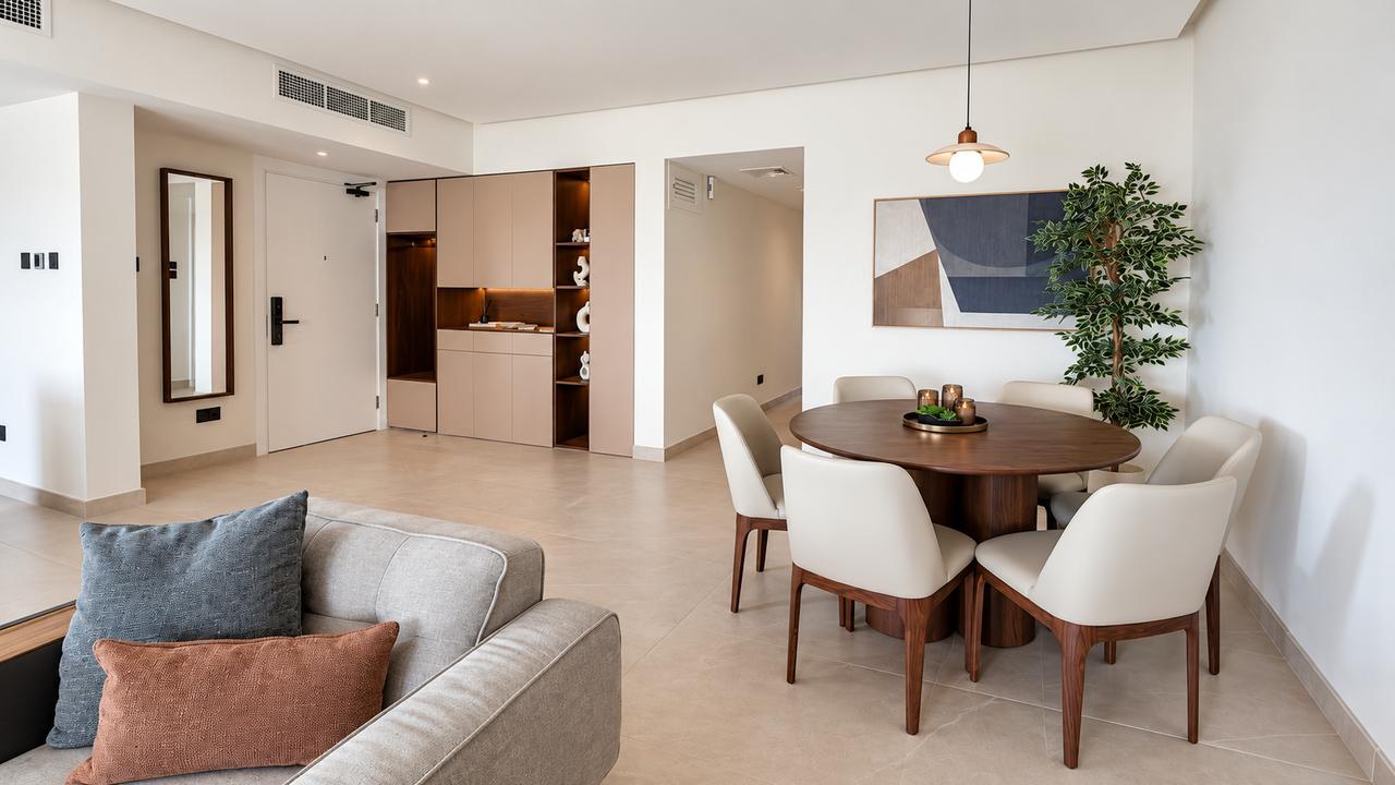 Two-Bedroom Apartment with Private Garden and Pool Access