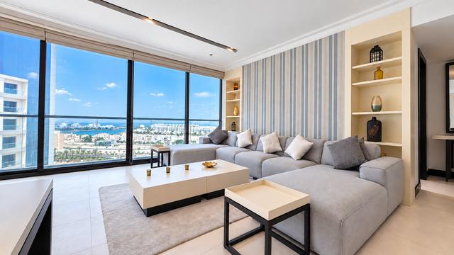 2-Bedroom Apartment with Water Views and Maids Room