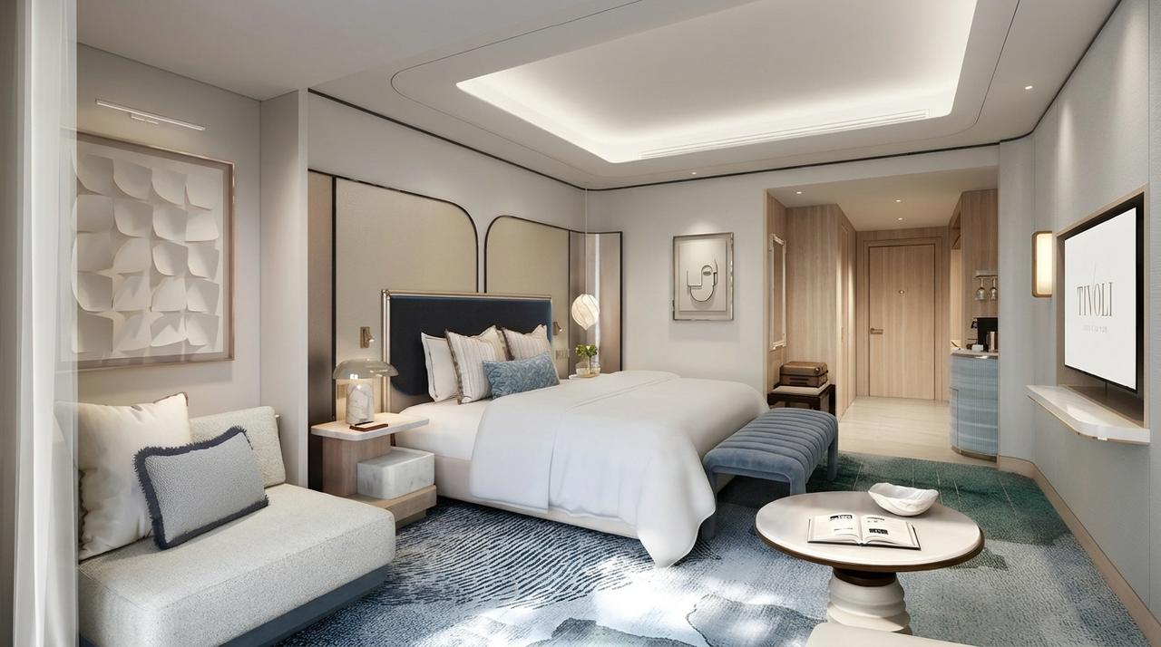 Three-Bedroom Apartment with Dual Balconies