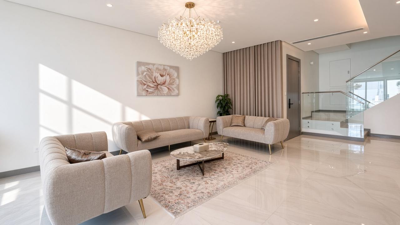 Three-Bedroom Villa with Water Views
