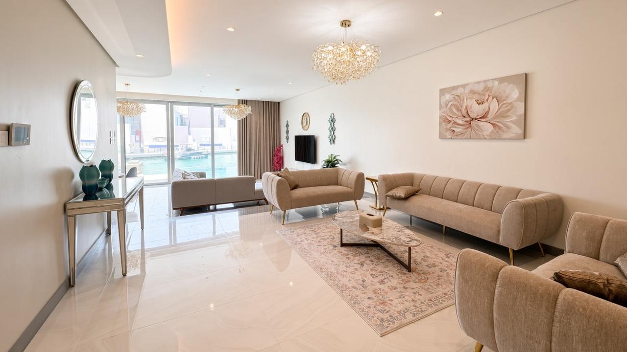 Three-Bedroom Villa with Water Views