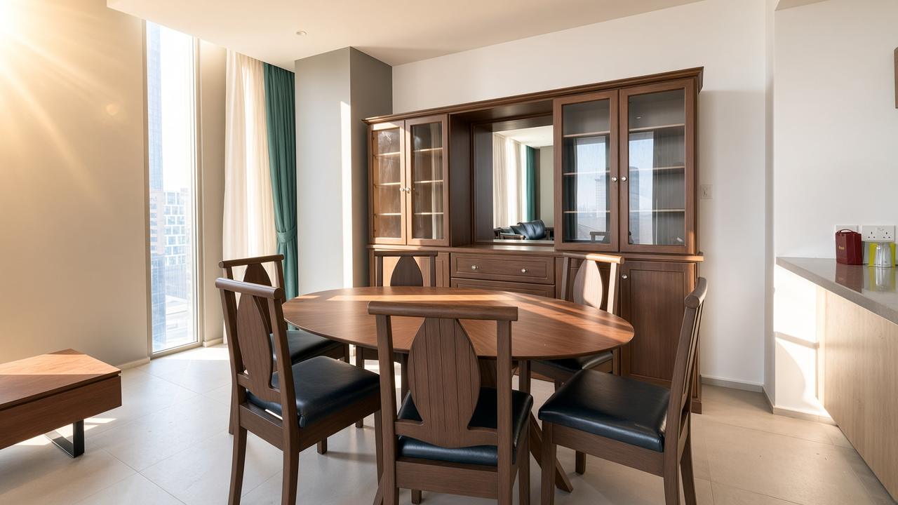Two-Bedroom Apartment with Pool and Gym Access