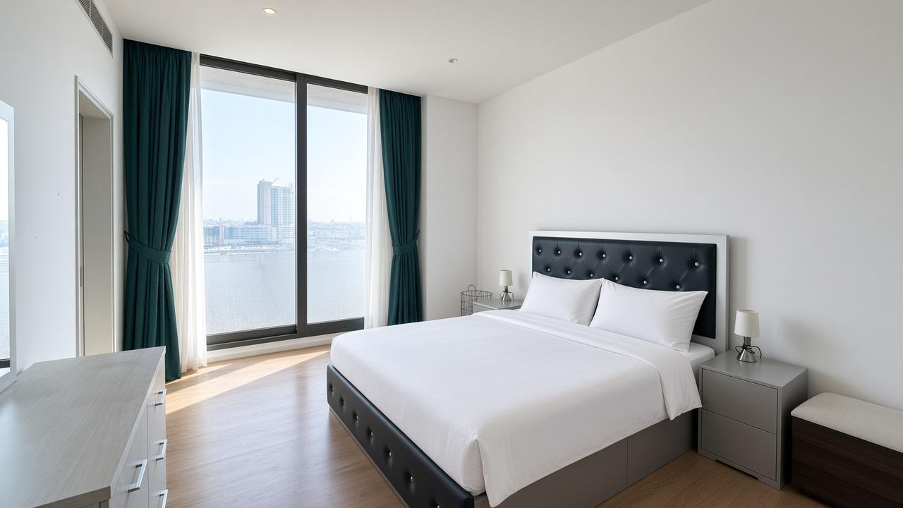 Two-Bedroom Apartment with Pool and Gym Access
