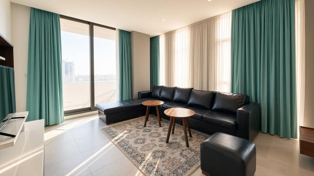 Two-Bedroom Apartment with Pool and Gym Access