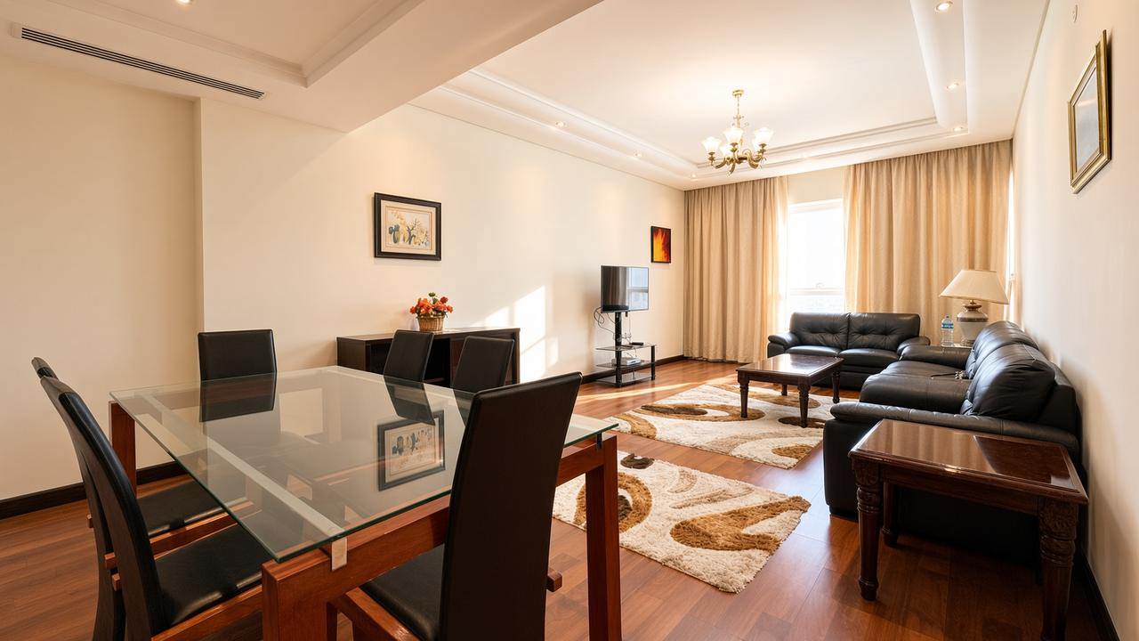 2-Bedroom Apartment with Pool and Gym