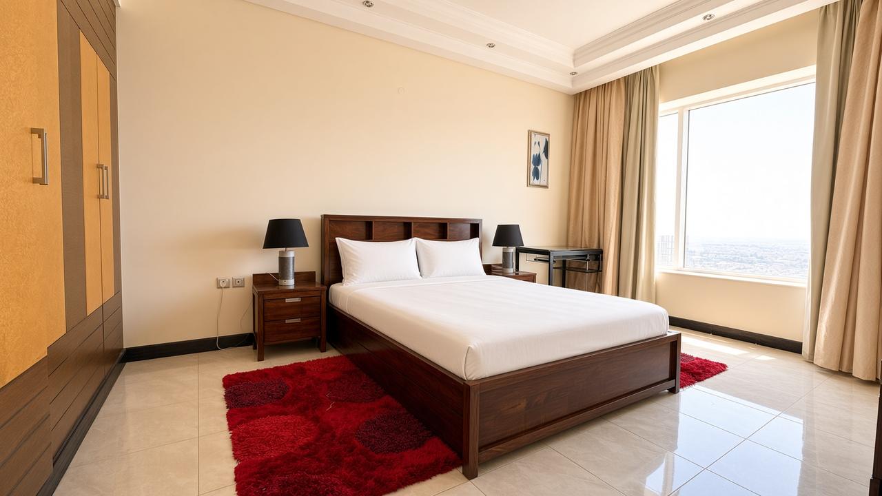 2-Bedroom Apartment with Pool and Gym