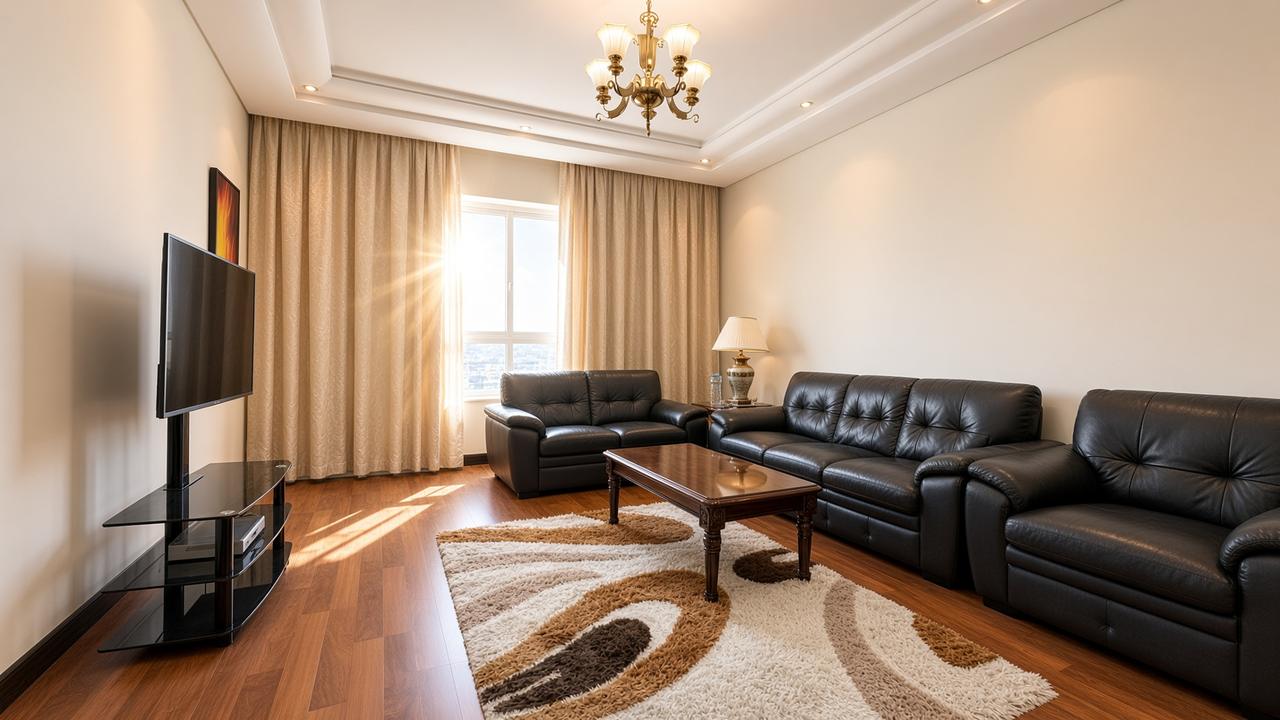 2-Bedroom Apartment with Pool and Gym