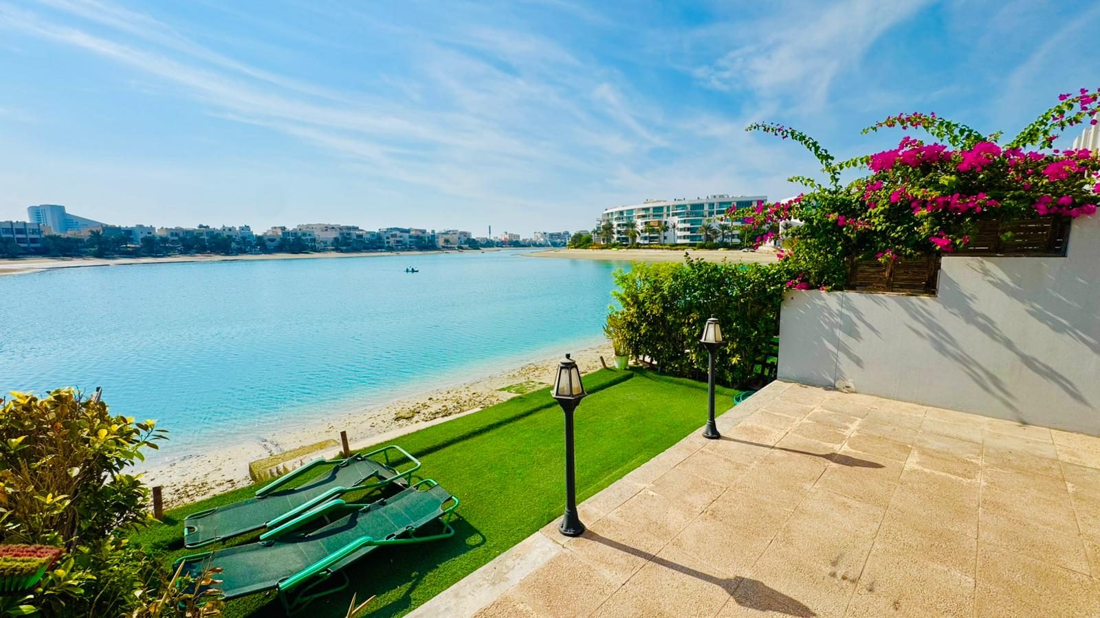 Three-Bedroom Villa with Waterfront Views