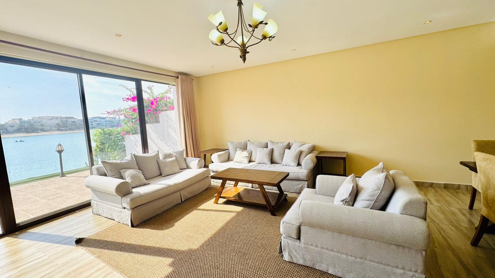Three-Bedroom Villa with Waterfront Views