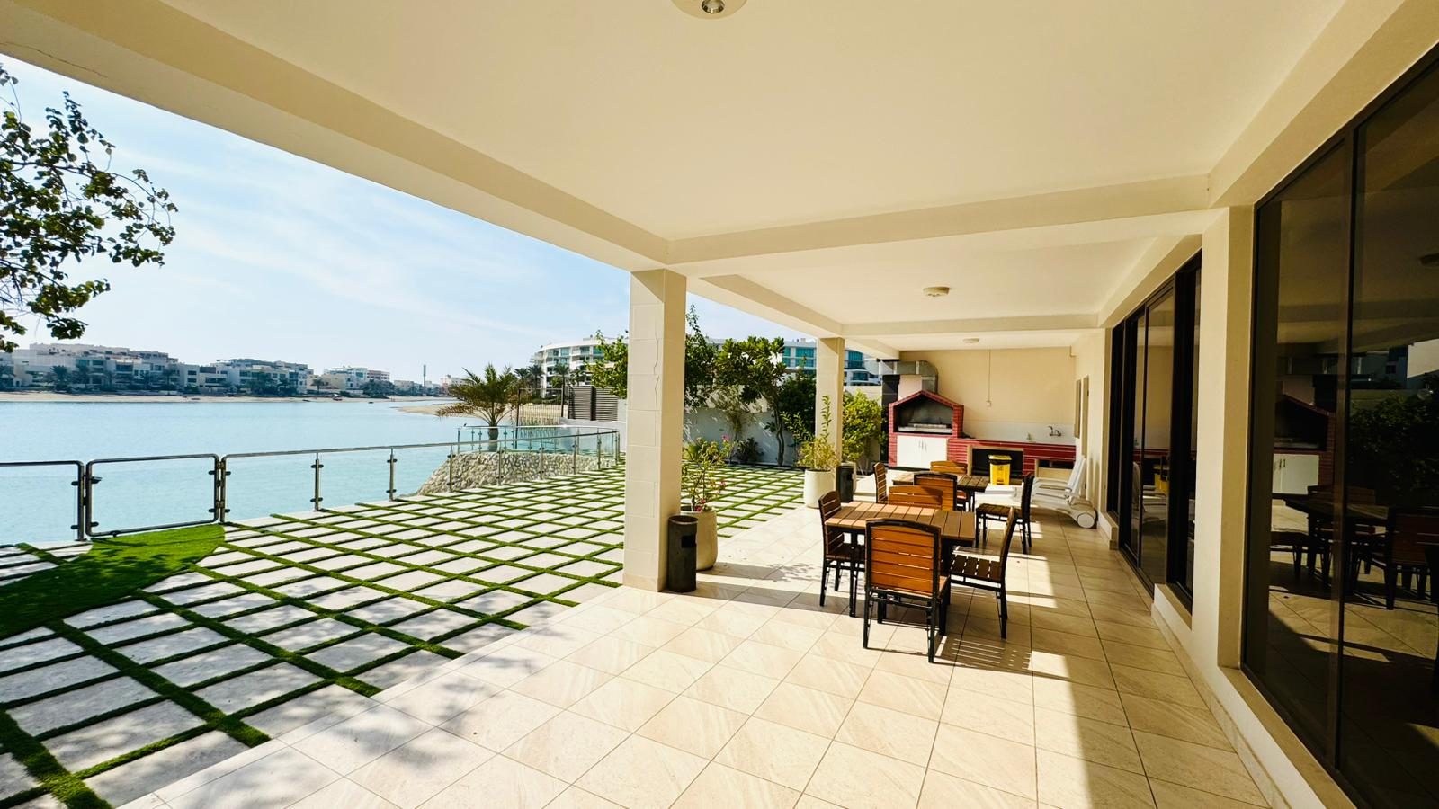 Three-Bedroom Villa with Waterfront Views